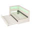 Lit plateforme tapissier avec ports USB et ceinture à DEL avec lit gigogne-2146475643