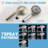 Brushed Nickel Dual Shower Faucet Set with 26 in. Slide Bar and Pressure Balance Valve-130037243