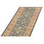Tapis de couloir unique bleu / rouge 3 pi 1 po x 14 pi 5 po Kellyanna par Arshs Fine Rugs