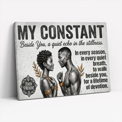 Ensemble de 1 toile murale My Constant