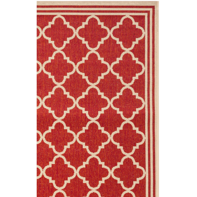 Adler Performance Geometric Indoor/Outdoor Area Rug, Runner 2'2" x 6'