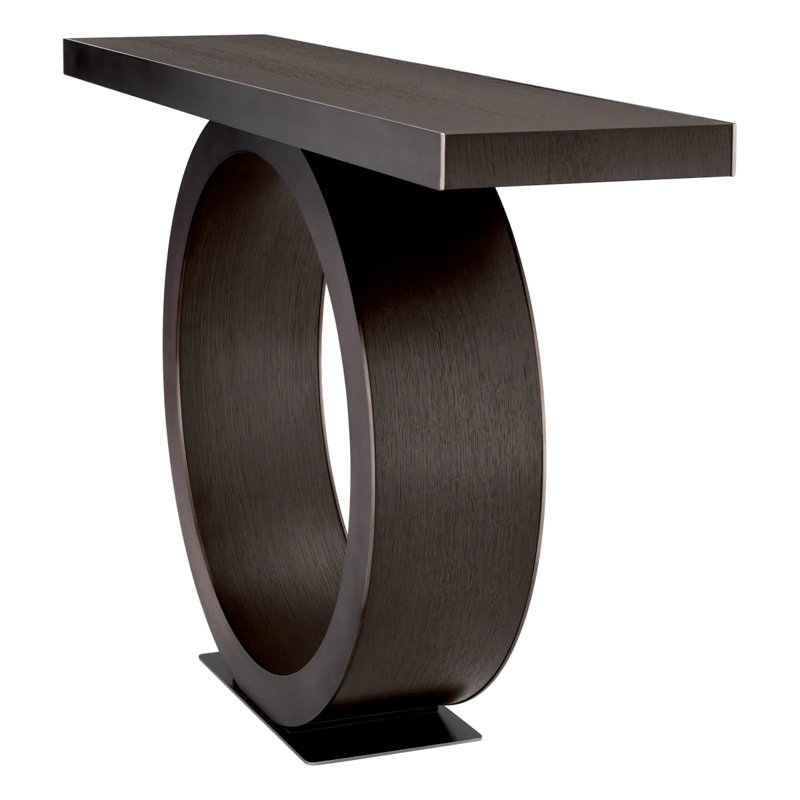 Odis 51.18'' Console Table, Brown
