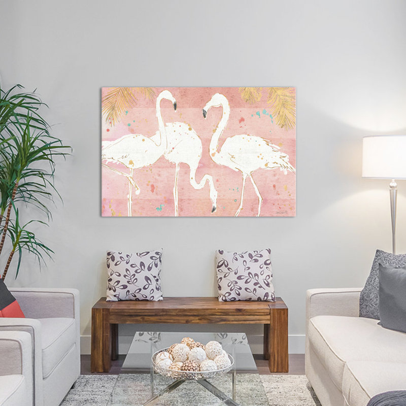 Tropical, 12" H x 18" W x 1.5" D, Wrapped Canvas, No Mat