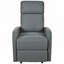 Fauteuil de cinéma maison inclinable manuel moderne avec dossier réglable pour un confort et un style ultimes