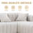 138.97" Wide Velvet Modular Sectional Sofa-2126472737-2126472736