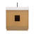 Gavino 36 " W Freestanding Standard 1 Single Vanity Bathroom Vanity With Stone Top-2130207817-2130207816
