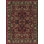 Tapis oriental à tissage plat rouge / noir / beige Bitner