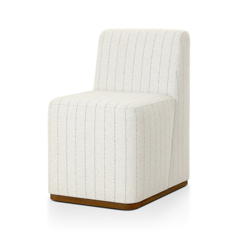 Outdoor Teak Dining Side Chair, Amalfi Natural