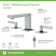 Duro Widespread Two-Handle Bathroom Faucet with Push Pop Drain Assembly