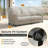 Goodman Weatherproof Patio Sofa Cover with Breathable, Durable Water-Resistant PVC Protection, Adjustable Elastic Hem, Click-Close Straps and Air Holes-83488266-105225721