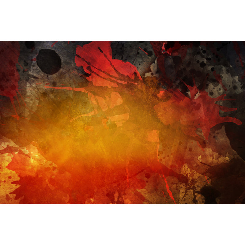 Noranda Warm Grungy Background - Wrapped Canvas Print, 30cm H x 46cm W x 3.8cm D