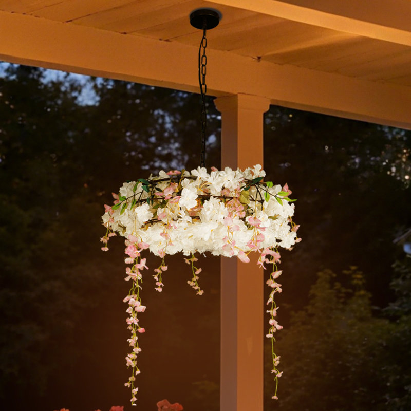 Luminaire floral à 3 lumières à intensité variable