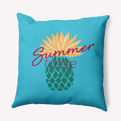  Polyester Throw Square Indoor/Outdoor Pillow Cover & Insert