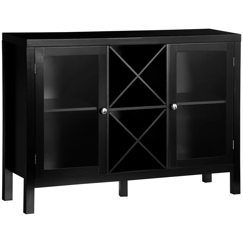 Buffet de 42,25 po de largeur, Noir