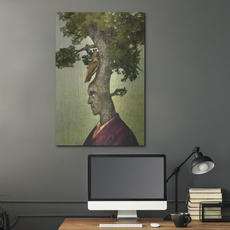 Trinx «Tenace» par Diogo Verissimo, art mural en métal, H 36 po x l 24 po