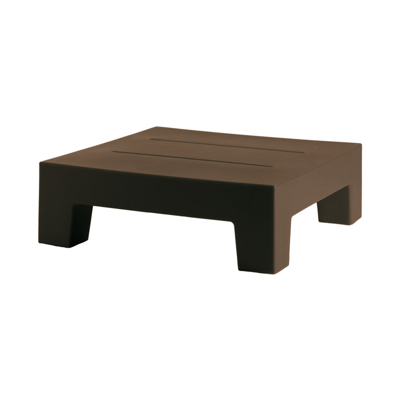 Table de salle à manger en plastique / résine Jut, Bronze
