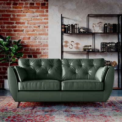 Marylin 3 Seater Leather Sofa