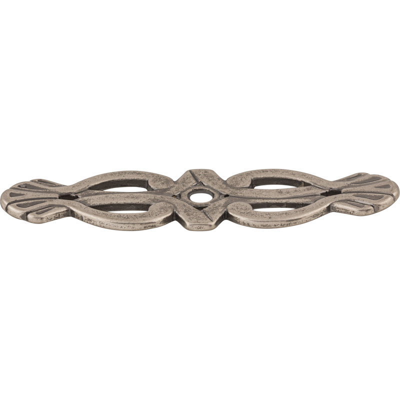 Newton  Backplate, Pewter Antique
