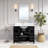 Behdad 42'' Single Bathroom Vanity with Quartz Top-1341826372