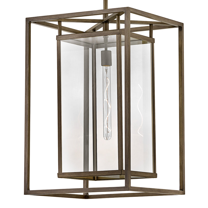 Hinkley Max LED Hanging Lantern, Burnished Bronze