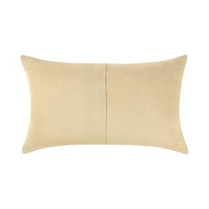 Paloma Hemp Fabric Ochre Amber Standard Sham, King, Yellow