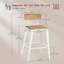 Counter Stool with Metal Frame