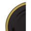 Berning 27Cm Black Glass Dinner Plate