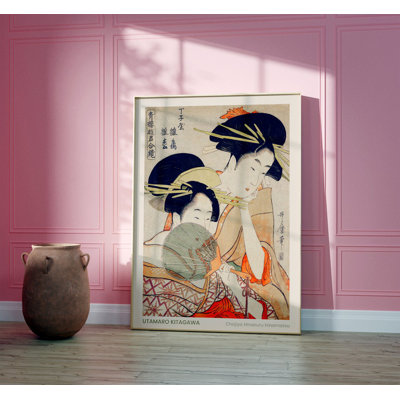 Geisha by Kitagawa Utamaro - No Frame Print