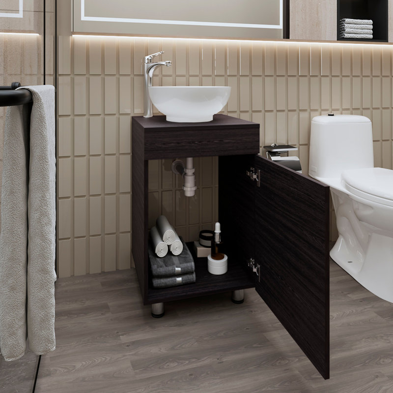 Loli Bathroom Vanity, Wengue