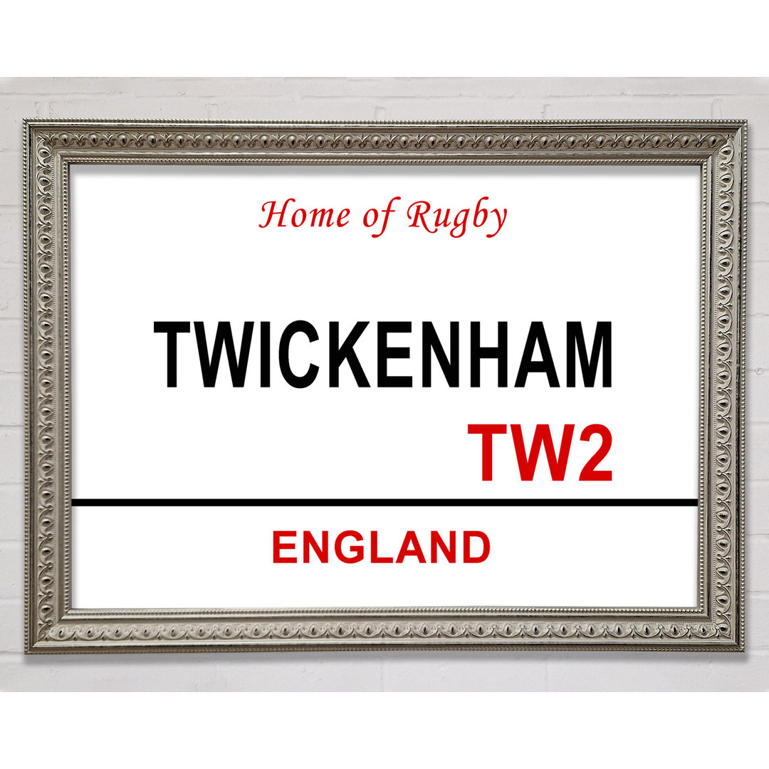 Twickenham Signs - Drucken