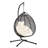 Versatile Hanging Seat For Anywhere - Pe , Solid Iron Support, Adjustable , Comfortable & Space Saving, Simple Assembly Process Egg Chair Various Occasions In Your Backyard Stand, Efficient, Quick