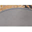 Tapis gris anthracite / jaune en laine touffeté à la main Round Jacks Paisley