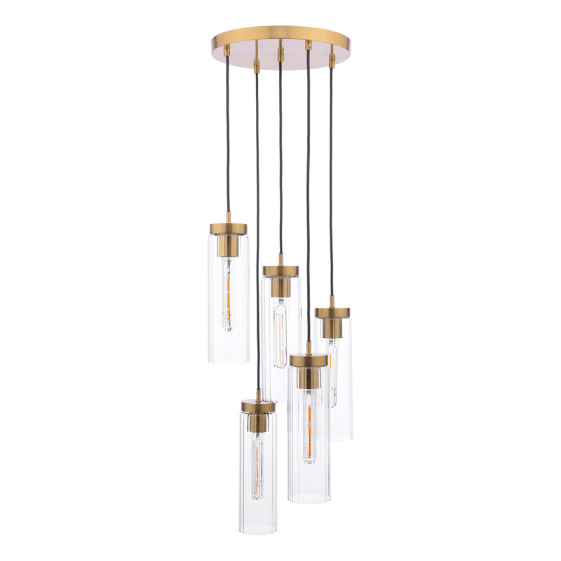 Avyanna 5 - Light Bronze Pendant