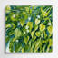 Art mural en métal vert légumes cresson capucine-346224594