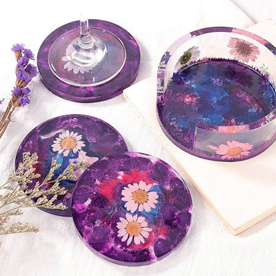 Round 4 Piece Coaster Set