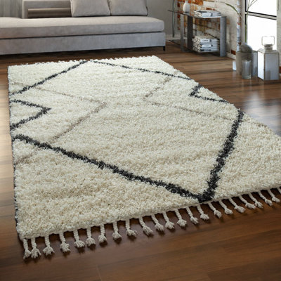 Formaran Geometric Shag Area Rug