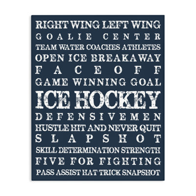 «Ice Hockey Expressions», conception par Melody Hogan