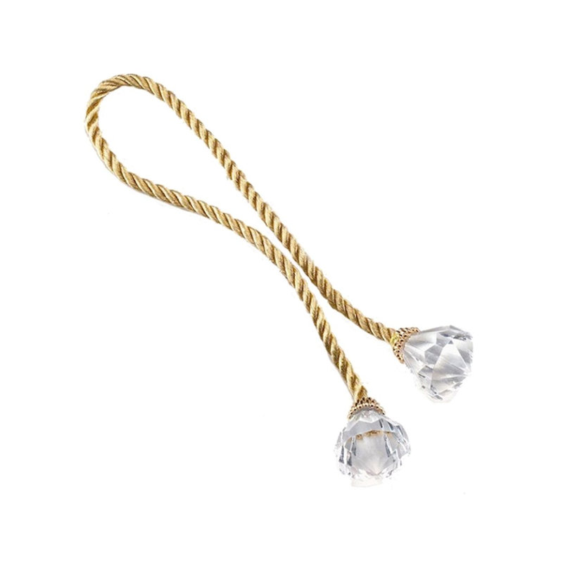 Nolasco Curtain Tieback, 18" H x 1.5" W x 1.5" D, Silver