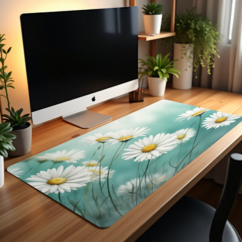 Polyester Desk Pad, 31.5x15.5