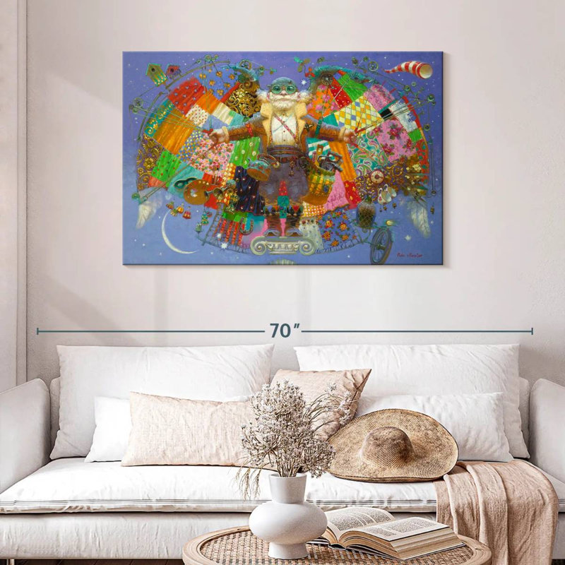 Optimist, 30" H x 45" W