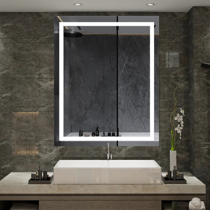 Glass Flat Wall Mirror