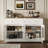 Farmhouse Large Buffet Sideboard Cabinet,kitchen Cabinet Display Cabinet With Adjustable Shelf-1815391291