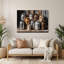«Farm Milk Cans Brown», art mural en métal-420528401