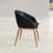Oliviah 23" W Dining Chair with Metal Frame - Black-83417831-83417829