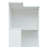 Corner Bookshelf With Drawers,4-Tier Corner Bookshelf Bookcase With Baffle, Freestanding L Shaped Display Shelf Stand With Led Lights For Home Office, Living Room, Bedroom, Kitchen-168056374
