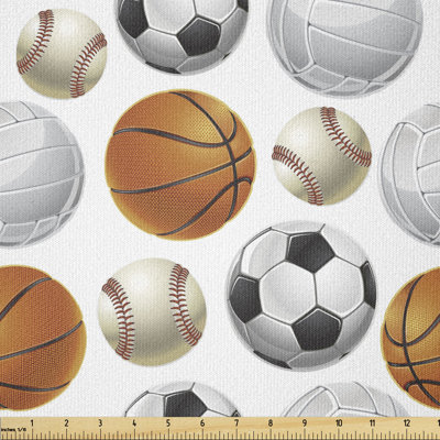 Devpal Football and Volleyball Multi-Purpose Fabric