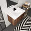 Meuble-lavabo à fixation flottante avec lavabo