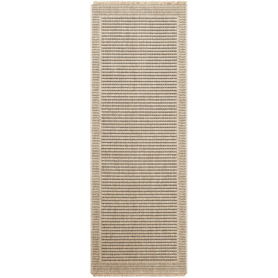 Klara Boho Jute-Look Beige Area Rug