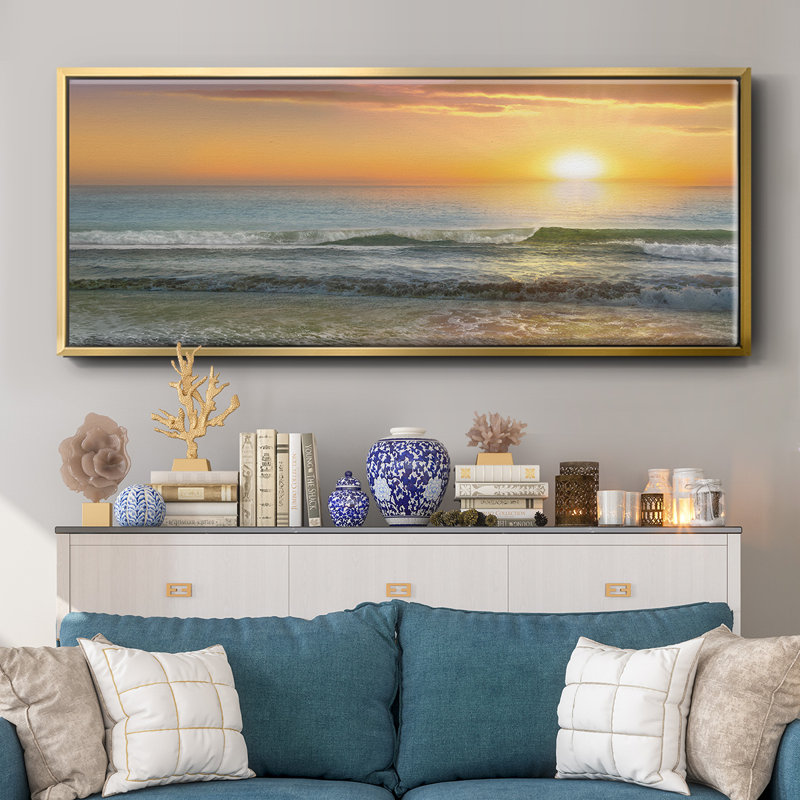 Dawn Rays - toile encadrée