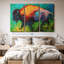Animal «On The Run Bison Canvas Print» sur-98865397